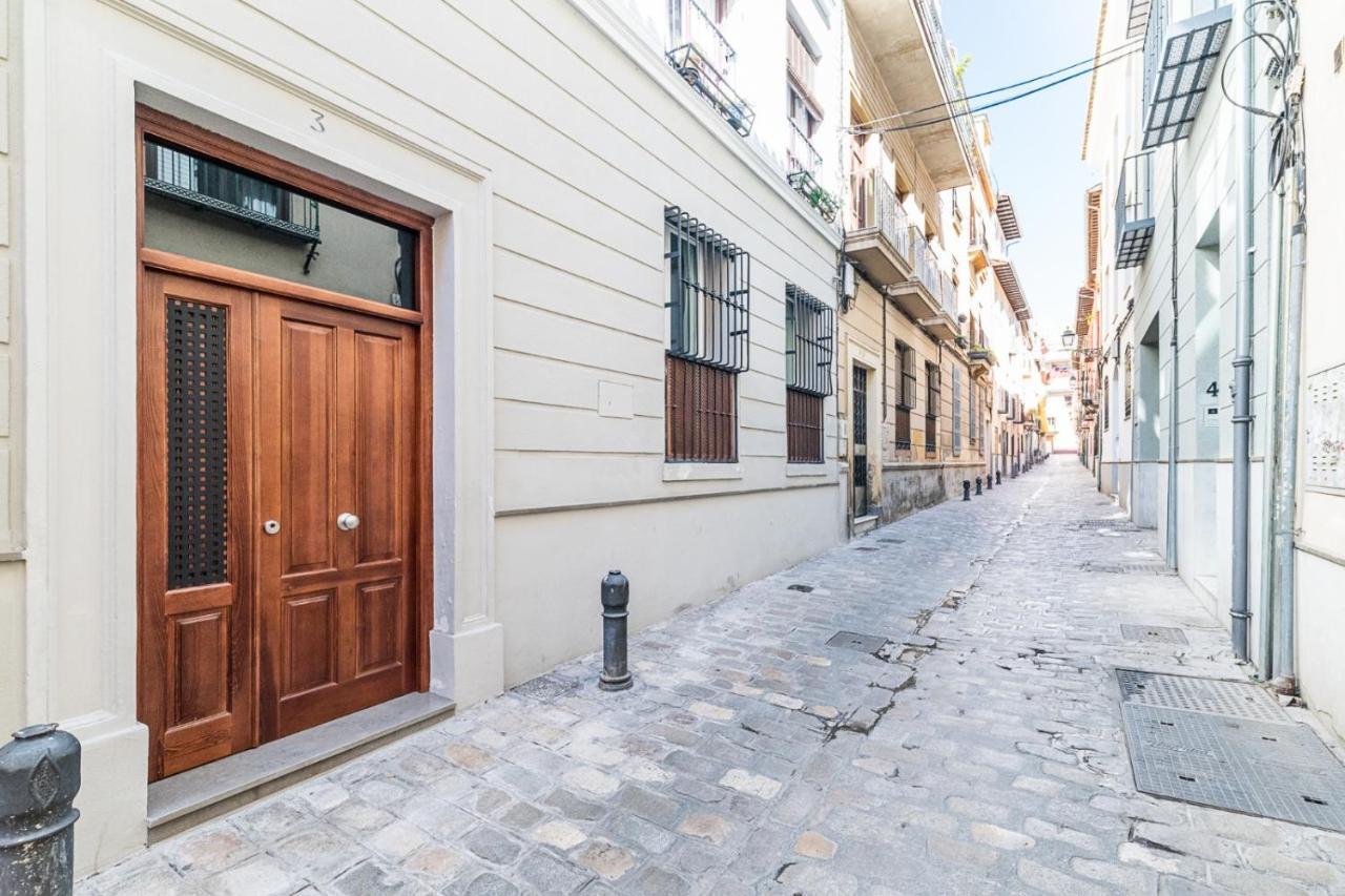 Céntrico y tranquilo apartamento Realejo Granada Exterior foto